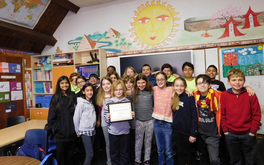 6th Graders from The Progressive School of Long Island Make Donation