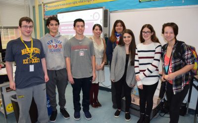 Maurer Foundation Connects with Massapequa Students