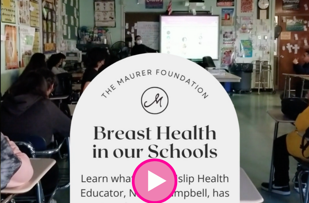 Breast Health Education in Our Schools