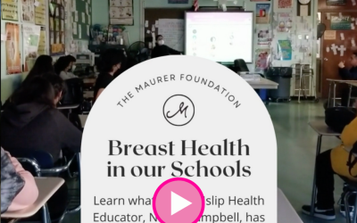 Breast Health Education in Our Schools