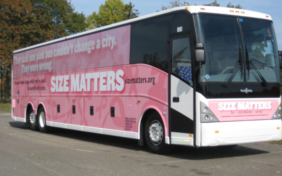 The Maurer Foundation Promotes Breast Health Message With Unique Traveling Pink Bus