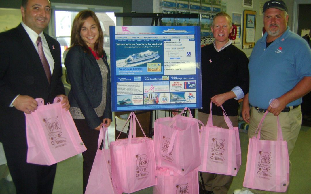 Eastern Long Island Hospital, Assemblyman Marc Alessi and Cross Sound Ferry Join The Maurer Foundation in the Fight Against Breast Cancer